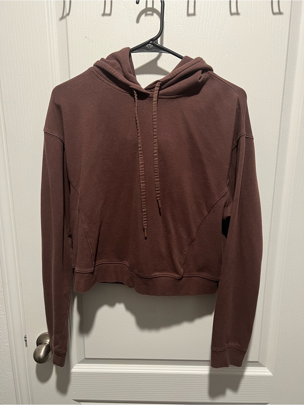 nuuds coffee Cropped Hoodie